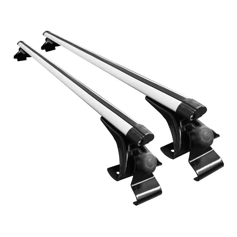 

STLF Aluminum Alloy 125cm Roof Bars 2pcs Cross Rails with Luggage Carrier Bike Rack for Cars Roof Rack by Side