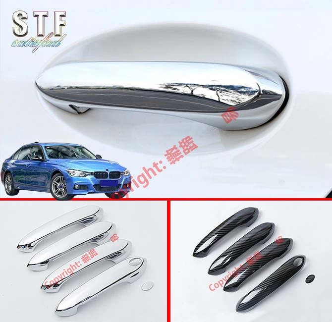 ABS Door Handle Cover Trim For BMW 3 Series G20 2019 2020  Car Accessories Stickers W4