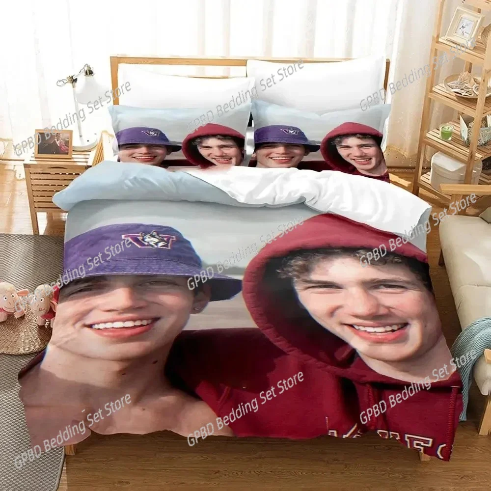 

3D Print Vinnie Hacker Bedding Set Single Twin Double Queen King Cal King Size Bed Linen Set