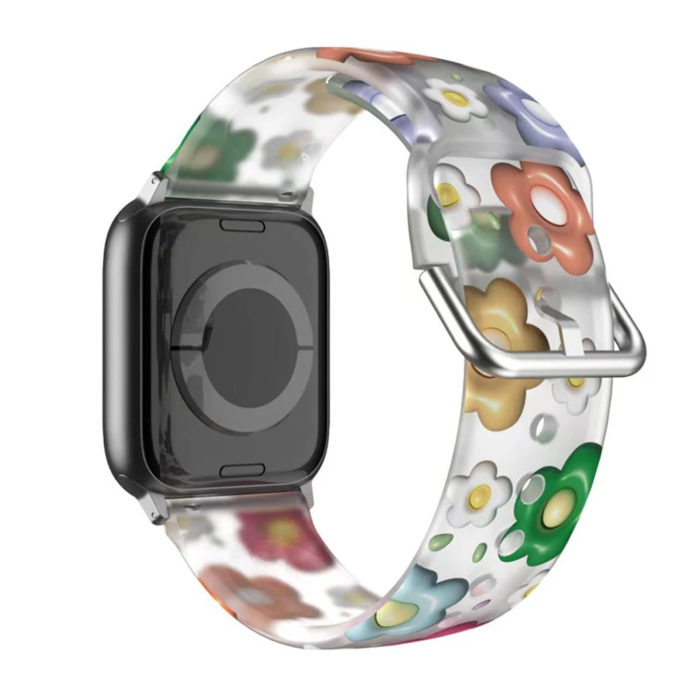 Printed Strap for Apple watch Band 40mm 44mm 49mm 45mm 38mm 41mm accessories correa bracelet iWatch series 8 7 6 5 4 3 SE ultra