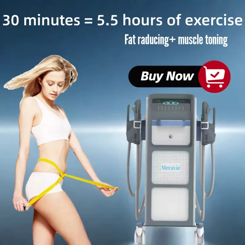 EMS 2026 Newest Upgraded System Fat Burning With 4 RF Handles Slimming Weight Burn Fat Full Removal Body Slimming Machine