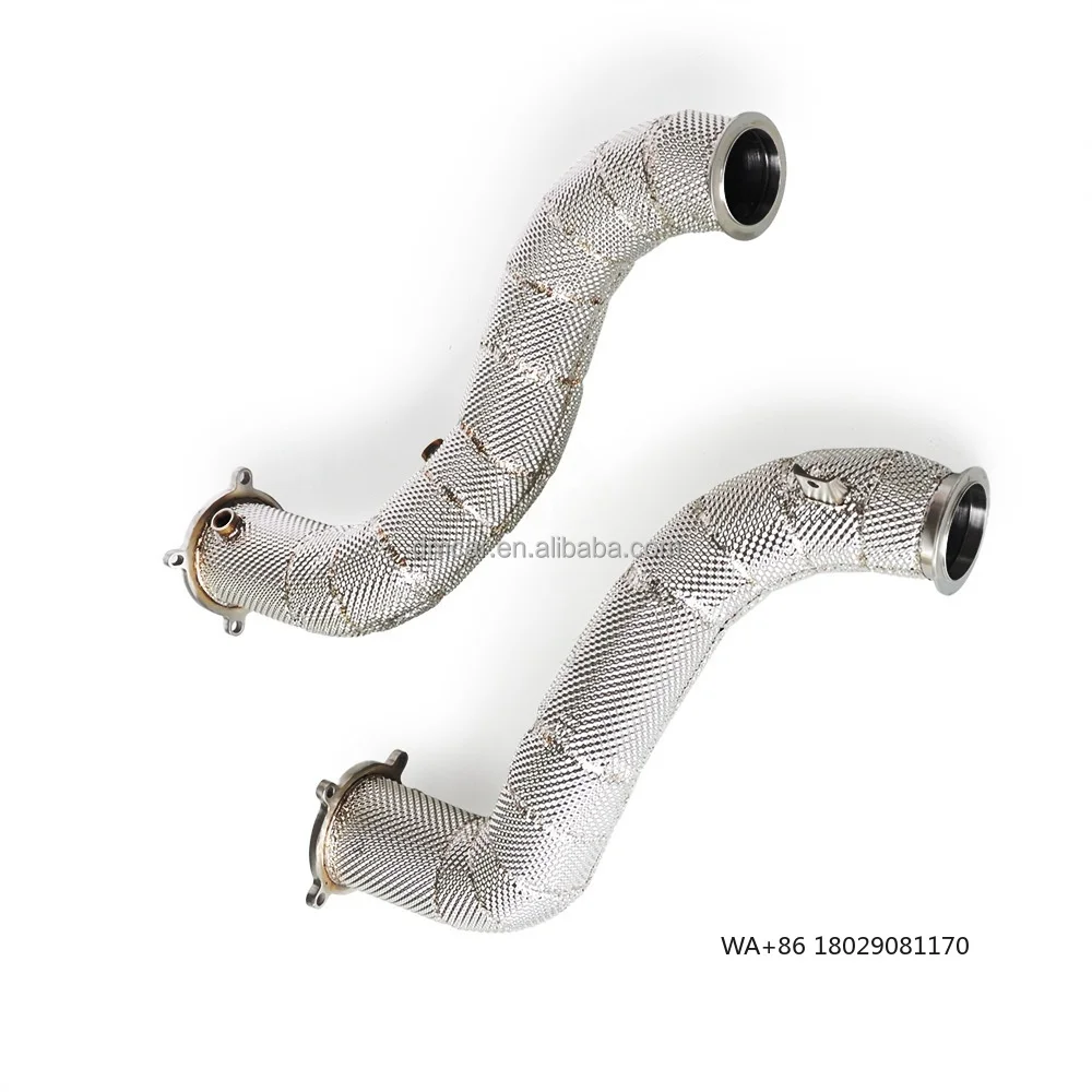 

Exhaust Pipe Suitable for 720 720S 4.0T 2019-2023 Stainless Steel High-performance Automotive Exhaust Pipe