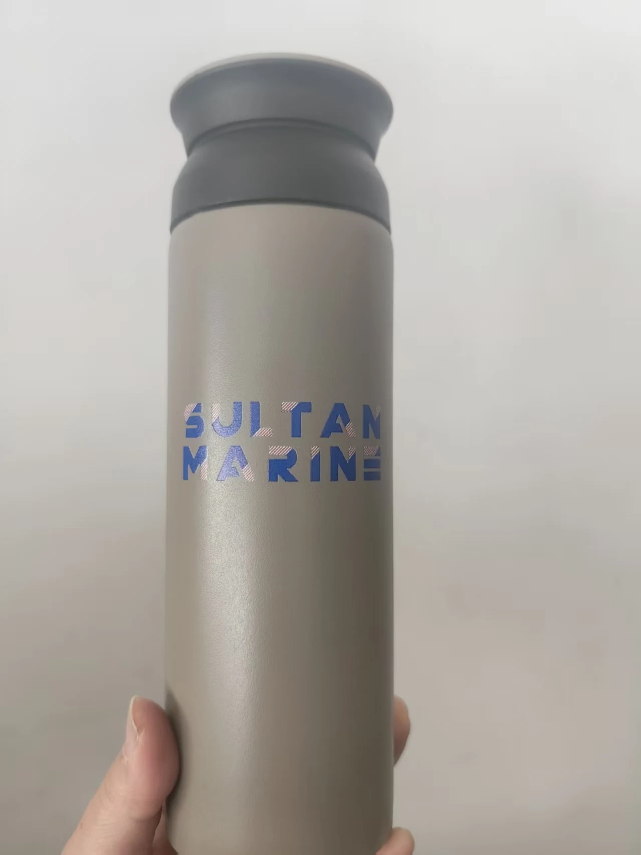 LOGO company logo Flask Flex Sip Coffee Tumbler – Insulated Stainless Steel, Non Spill, Leak Proof Travel Coffee Cup 500ML