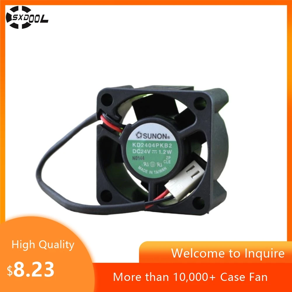 

for SUNON 40mm 24V 1.2W KD2404PKB2 Cooling Fan, High Airflow for Converter & Electronics Cooling