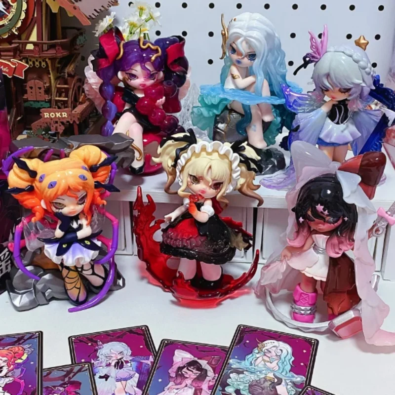 

В наличии Nonosova Nightmare Luliaby Series слепая коробка | Украшение рабочего стола, Коллекционная фигурка, модель Mystery Box, подарки, игрушки