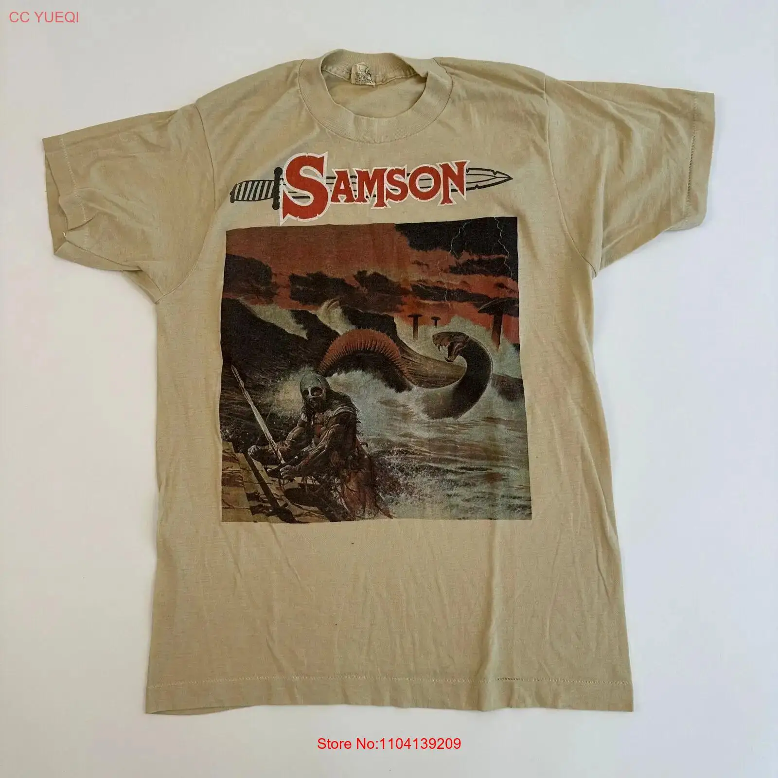 Vintage 80s Samson Shirt Large long sleeves