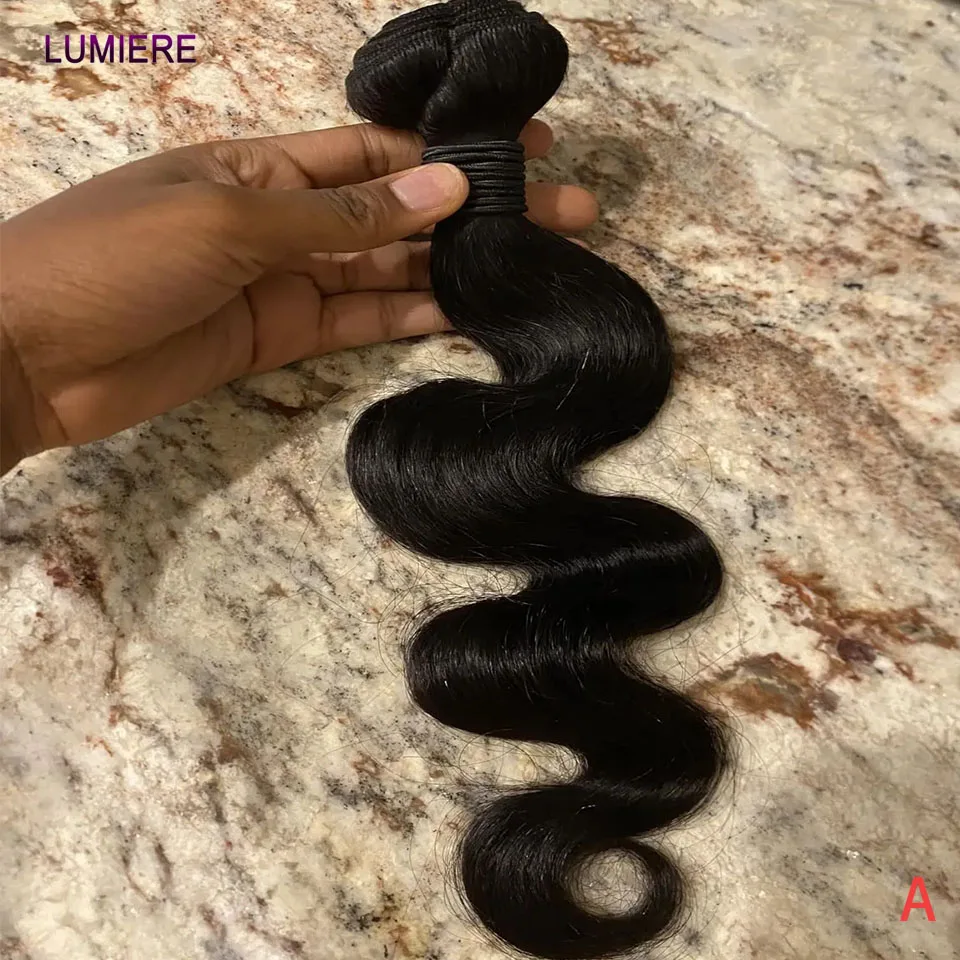البورمية الجسم موجة حزم الشعر البشري الخام 18A مزدوجة تعادل 3/4 حزم عابث مجعد حزم شعر الإنسان المحيط نسج على شكل شعر ملحقات #1