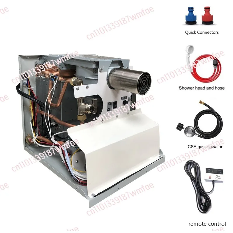 The gas of the special water heater outlet can be embedded with liquefied gas