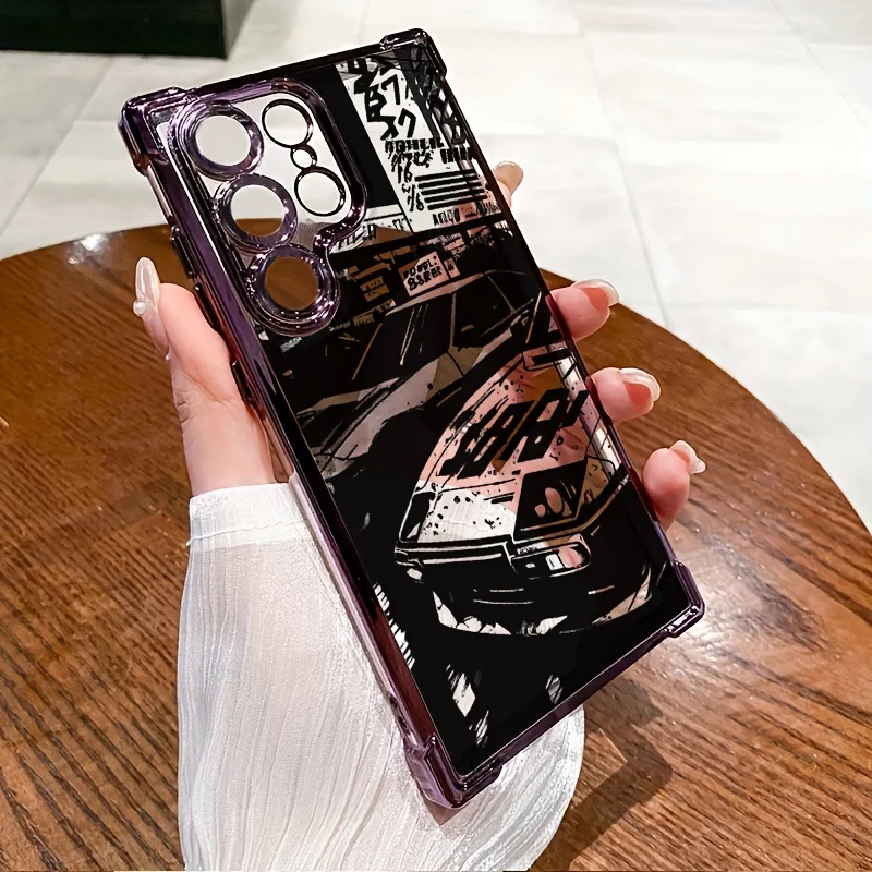 Parallel Racing-compatibel iPhone 17-tot 11-Pro Max Plus-hoesje Nieuwe creatieve all-inclusive hoes