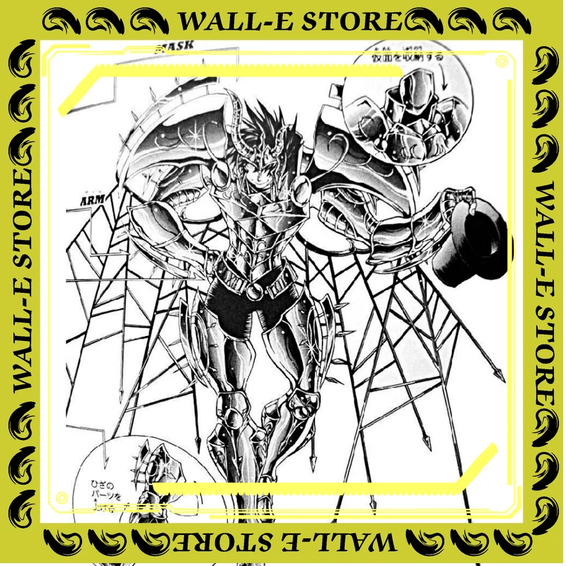 

Pre-order RH Heavenly Leader Star Mephistopheles Yōma Saint Seiya Myth Cloth EXM/EX Hades Specters Knights of the Zodiac Action