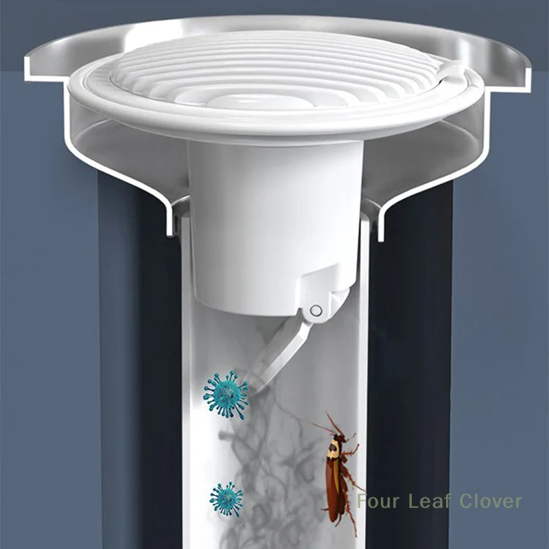 الحمام دش استنزاف سدادة مكافحة رائحة مصفاة الطابق استنزاف الشعر الماسك تصفية المياه الحشرات واقية مزيل العرق التوصيل