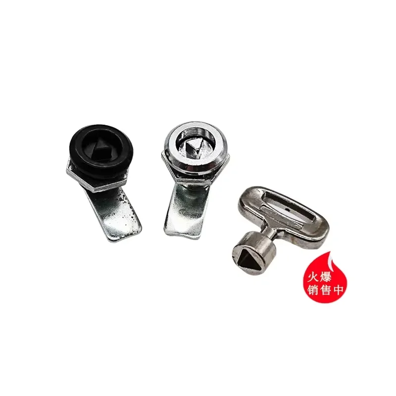 MS845-1 Zinc Alloy Gas Electric Meter Cam Lock Key Kit For Door Cabinet Box Latch Switch Cabinet Distribution Box Hardware