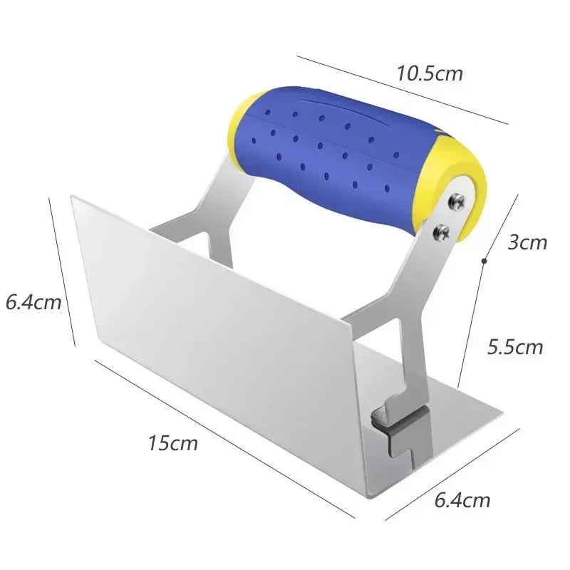 Inner And Outer Corner Trowel Internal And External 90 Degree Sheet Rock Stainless Steel Drywall Corner Trowel For Painter