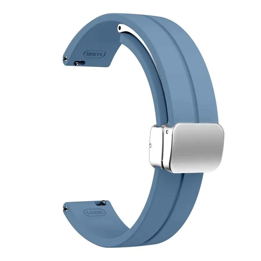 Magnetic buckle Strap for Garmin Lily 2 Classic Band Outdoor Silicone Man Bracelet Strap Women Strap for Garmin Lily 2 14mm