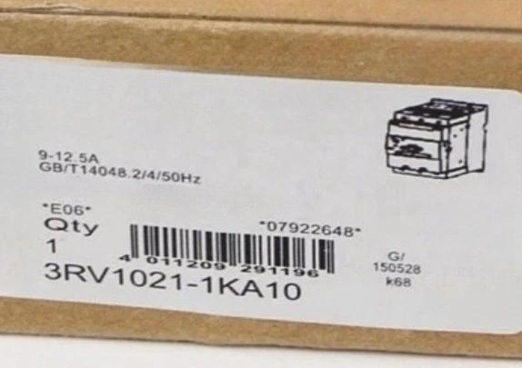 Brand New 3RV1021-1KA10 3RV10211KA10 PLC Module Fast Delivery
