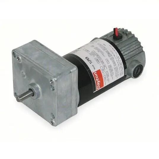 Dayton 1LPW3 1LPW3A Industrial Gear Motor 90V DC 93 RPM 13 in-lb torque 1/30 HP