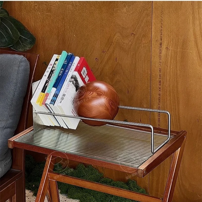 الإبداعية الجاذبية الكرة حامل الكتب منتصف القرن باوهاوس ديكور المنظم الجدة سطح المكتب حامل المجلات شيك رف صحف المكتب #2