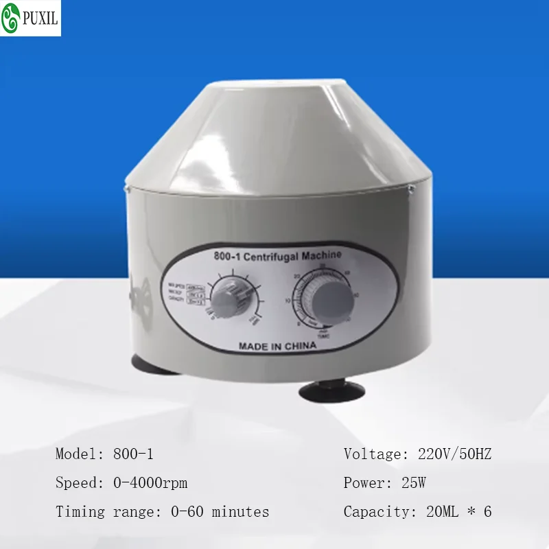 Desktop electric experimental small chamber centrifuge 800-1 centrifuge 800D laboratory separation equipment