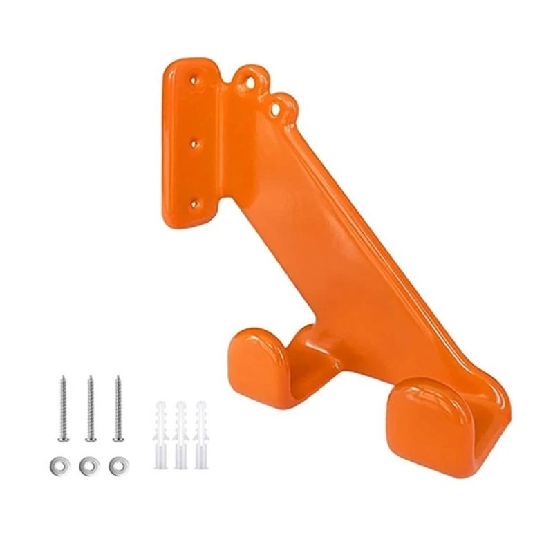 Chainsaw Holder Heavy Duty Wall Mount Steel Hanger Hook for Garage Workshop Organization and Power Tool Storage Rack