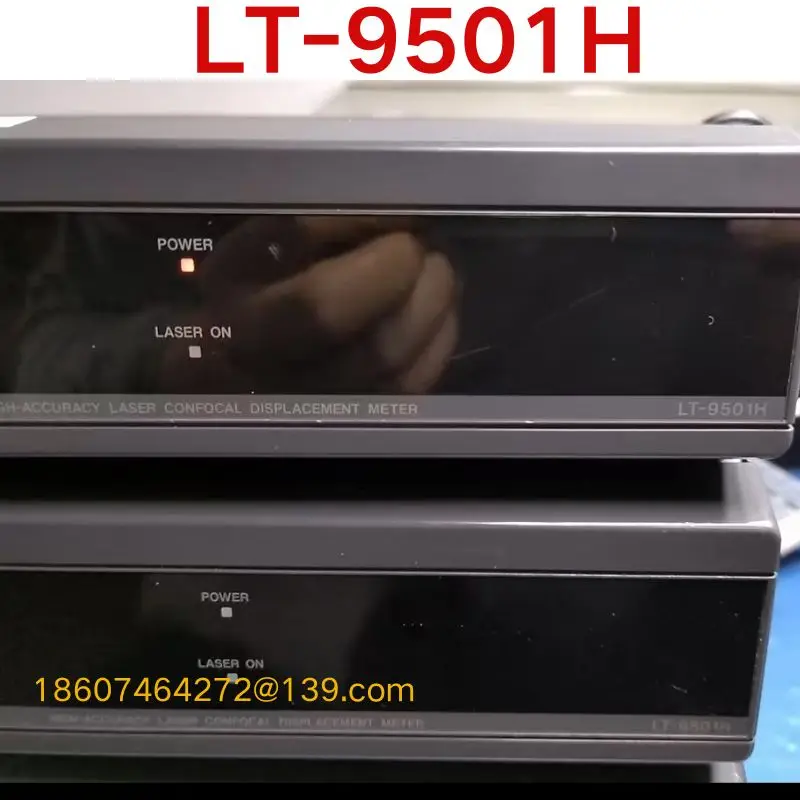 Second-hand test OK  .Laser displacement sensor LT-9501H