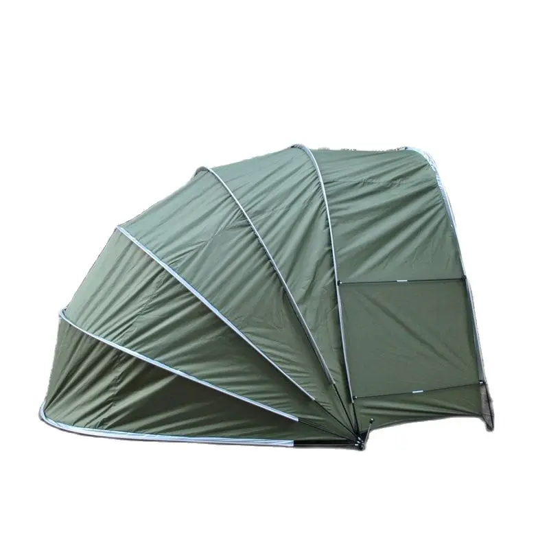 

Army Green Bicycle Motorcycle 1hall 1room Storage Snails Tunnel Tent Oudoor Camping Tourist Portable Durable Travel Sunshade