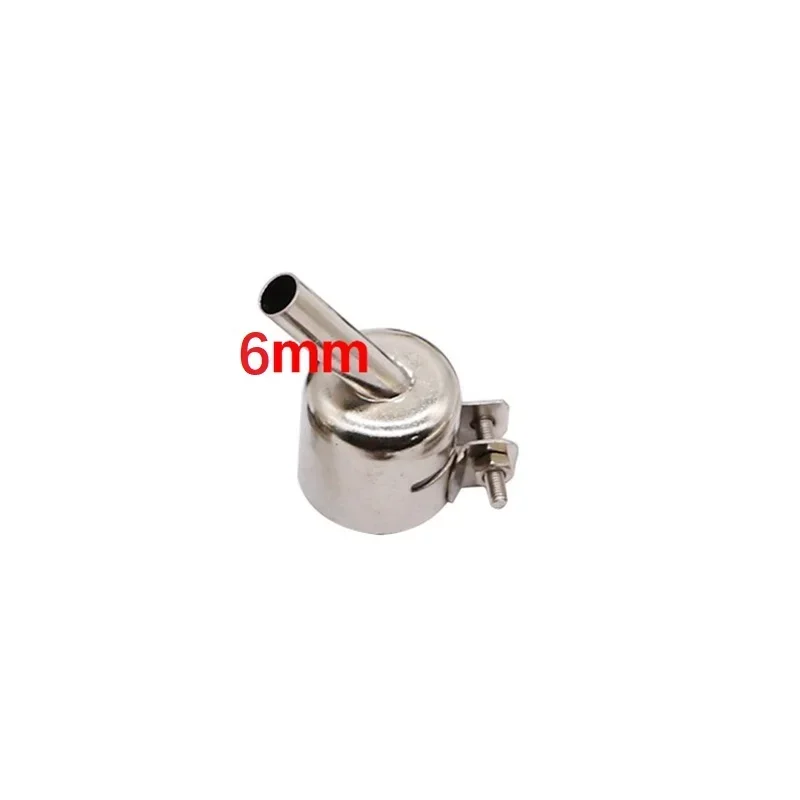 For Soldering Rework Station 5 Degree Nozzle Sleeve 45 Degree Silver Adapter Welding Nozzles Hot Air Station Nozzles 3MM-10MM