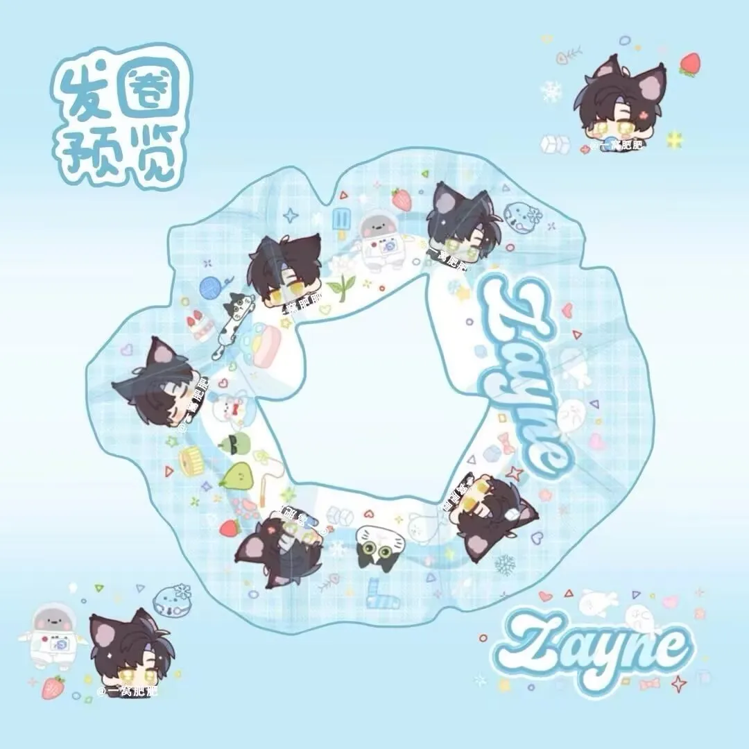 الحب في الفضاء العميق، يعمل المروحة بواسطة تشى يو شين شينغ هوي لي شين تشين تشي، ربطات الشعر، إكسسوارات الشعر، زهور الشعر وحبال الشعر