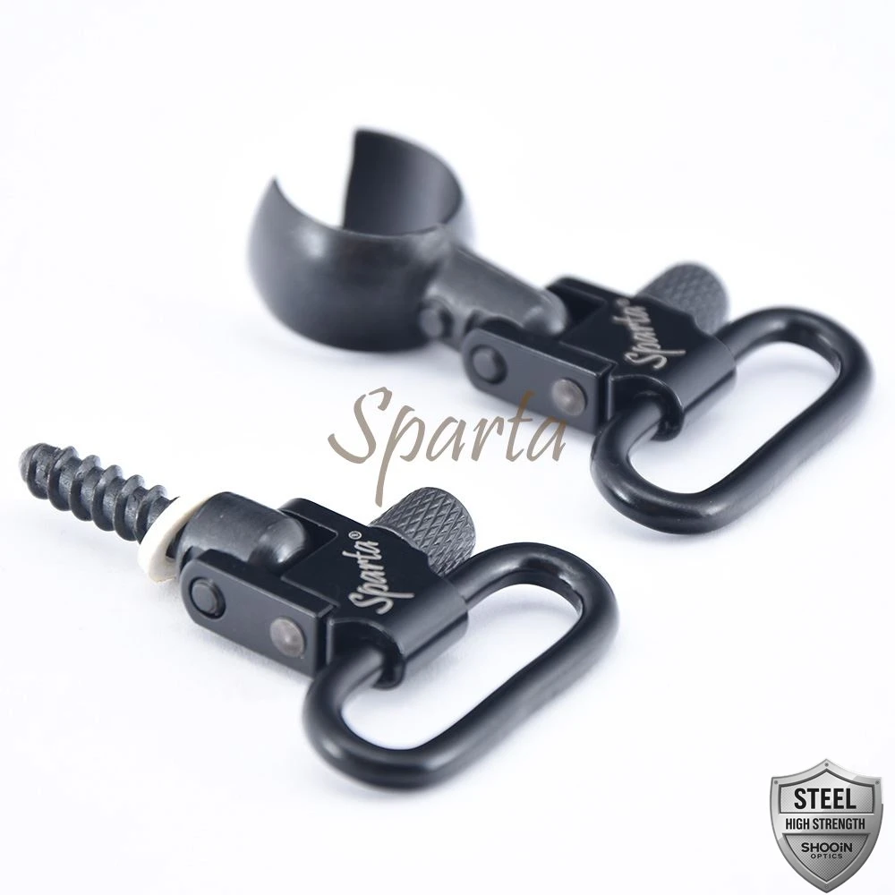 

Sparta Sling Swivels .800"- .850" (20.32-21.59mm) Tube Hoop For Most 12 Gauge Shotguns 1 Inch Shoulder Strap SSS-15932