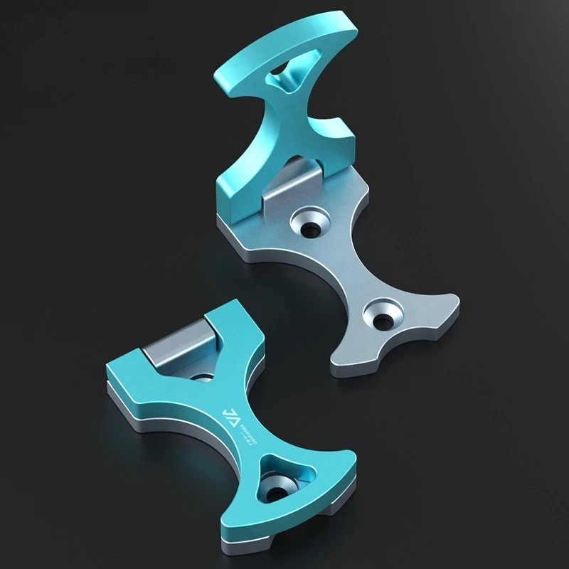 

Рыболовная коробка, быстроподвесная боковая подвеска, конкурентоспособная складная утолщенная рыболовная коробка из алюминиевого сплава, аксессуары, кронштейн для удочки