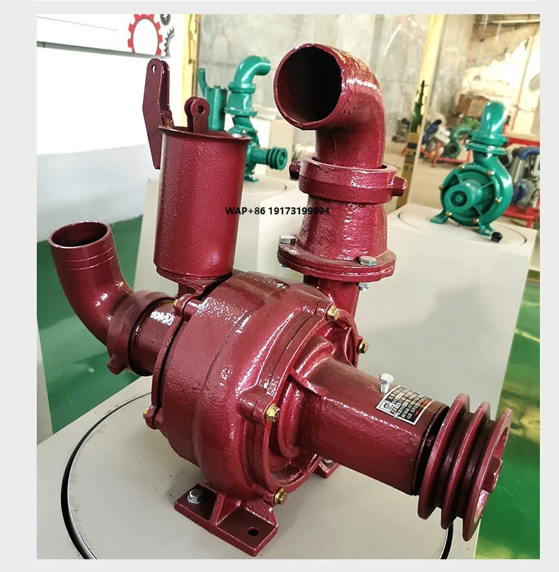 Self-Priming Pump for Agricultural Irrigation Low Pressure Electric Power Rated Application Mining Industry