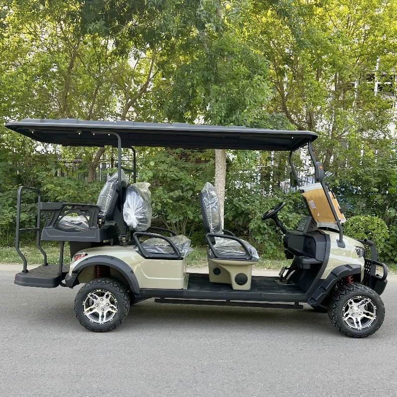 Dylante Luxury Electric Golf Cart 7KW AC Motor Electric Golf Cart Vehicles With Street Legal