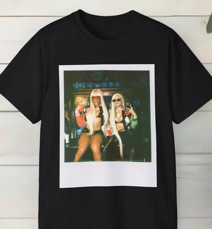 Megan Thee Stallion And Glorilla Instant Photo Shirt, Gift For Fans S-5Xl