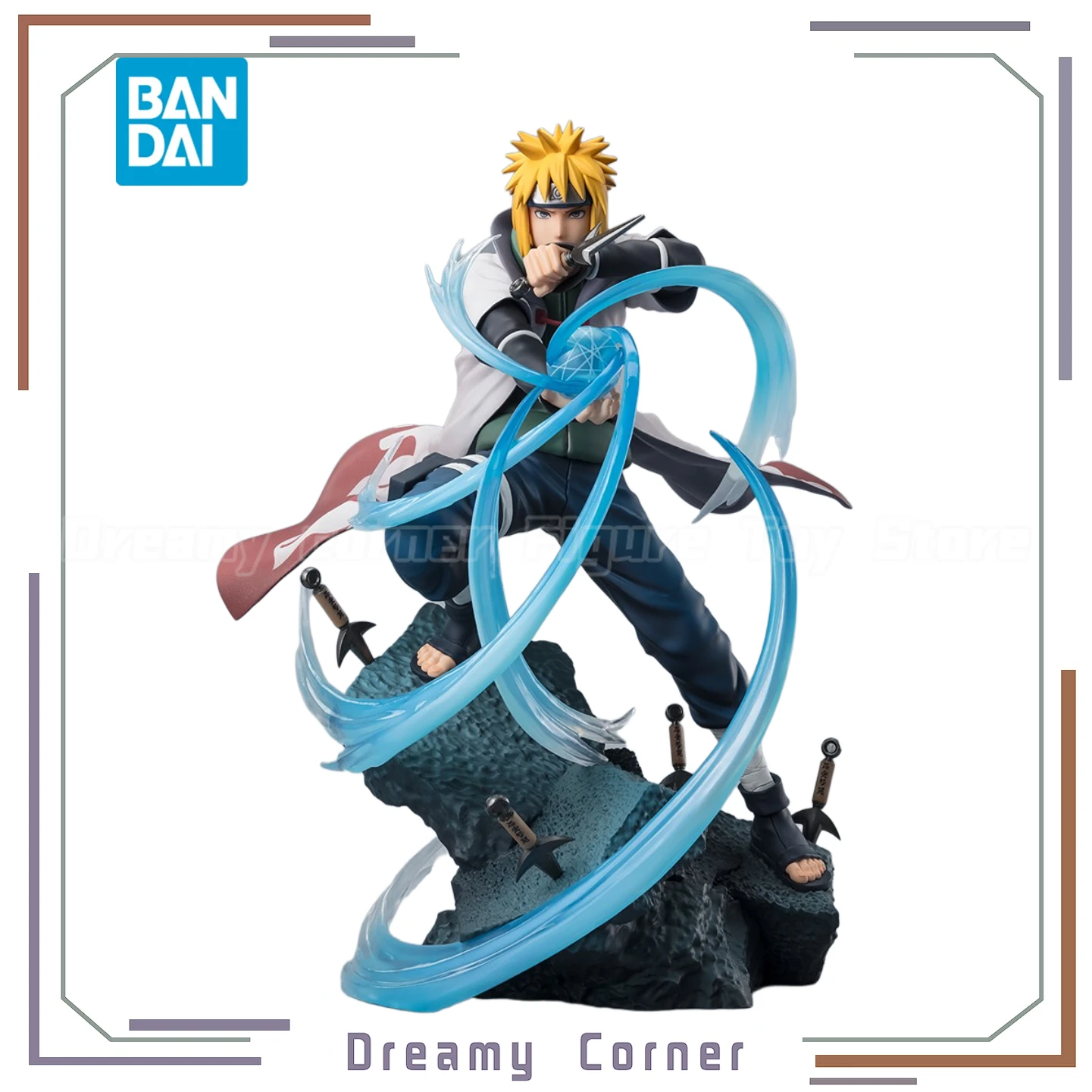 

【В наличии】Оригинальный BANDAI SPIRITS Figuarts ZERO NARUTO Shippuden Namikaze Minato Rasengan Фигурка Модель Игрушка в подарок