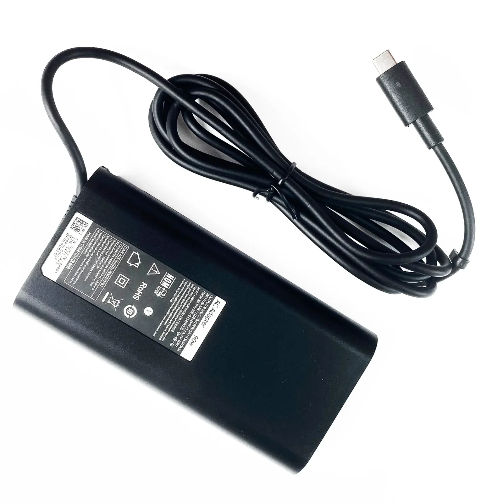 20V 4.5A 90W Type-C Laptop Ac Adapter Charger For Dell LA90PM170 DA90PM170 0TDK33 TDK33 0Y2XGV Y2XGV 450-AEVT 470-ABSF 492-BBSP