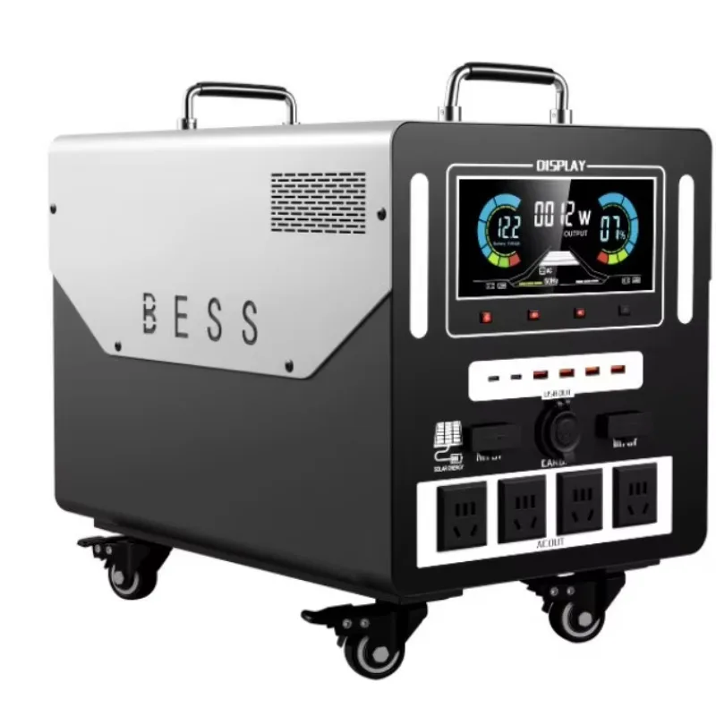 Large Capacity Portable Power Station 220V High Power Outdoor Camping Emergency Backup Power Supply For Home And Travel
