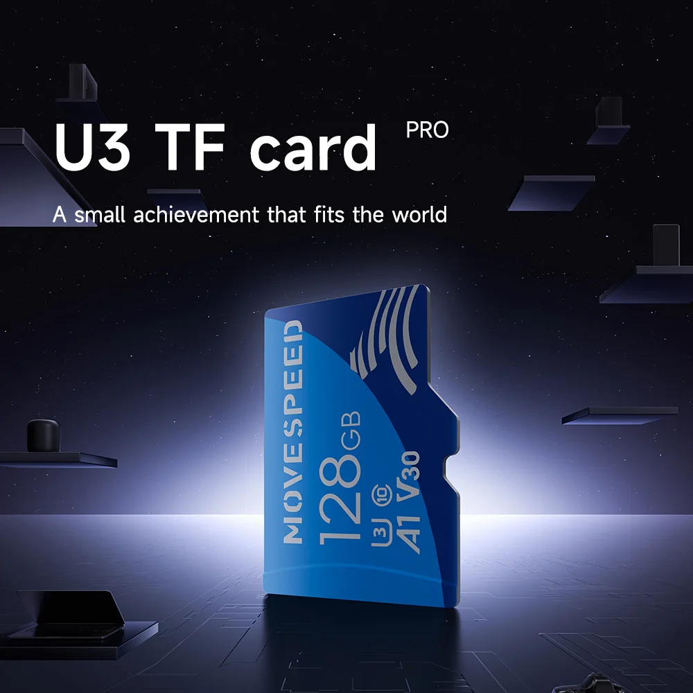 MOVESPEED U3 Mini SD Card 512GB High Speed Flash Memory Card Up To 100MB/s 128GB 400GB 64GB 32GB TF Card for Camera DV