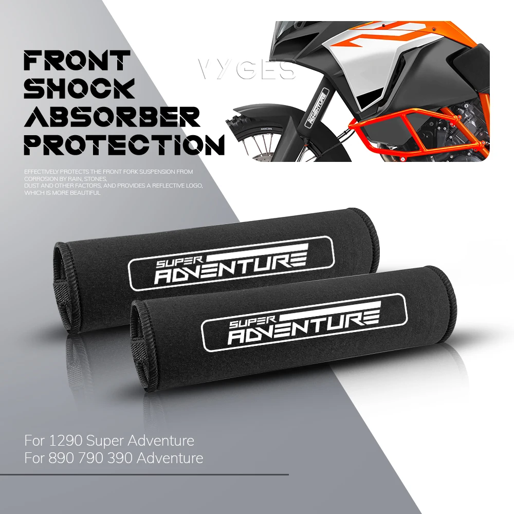 For 1290 Super Adventure 890 790 390 Adventure Motorcycle Front Fork Protection Cover Shock Absorber Dust Protector