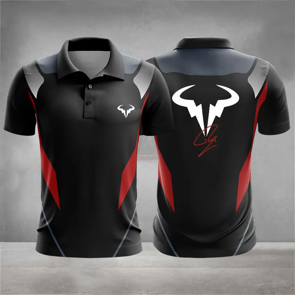 

Fashion Polo T Shirt For Men Outdoor Badminton Tennis Training Clothing Women's Fitness Run Short Sleeve Tops Casual Golf Wear