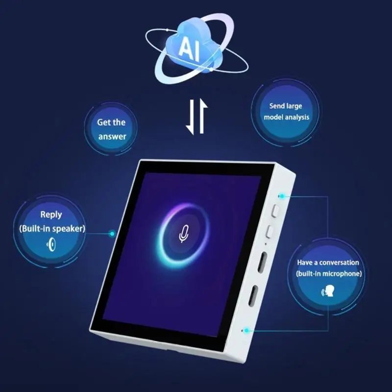 Tablero desarrollo inteligente 86 cajas con 480x480 visualización pantalla tocable Wifi Compatible D2RC