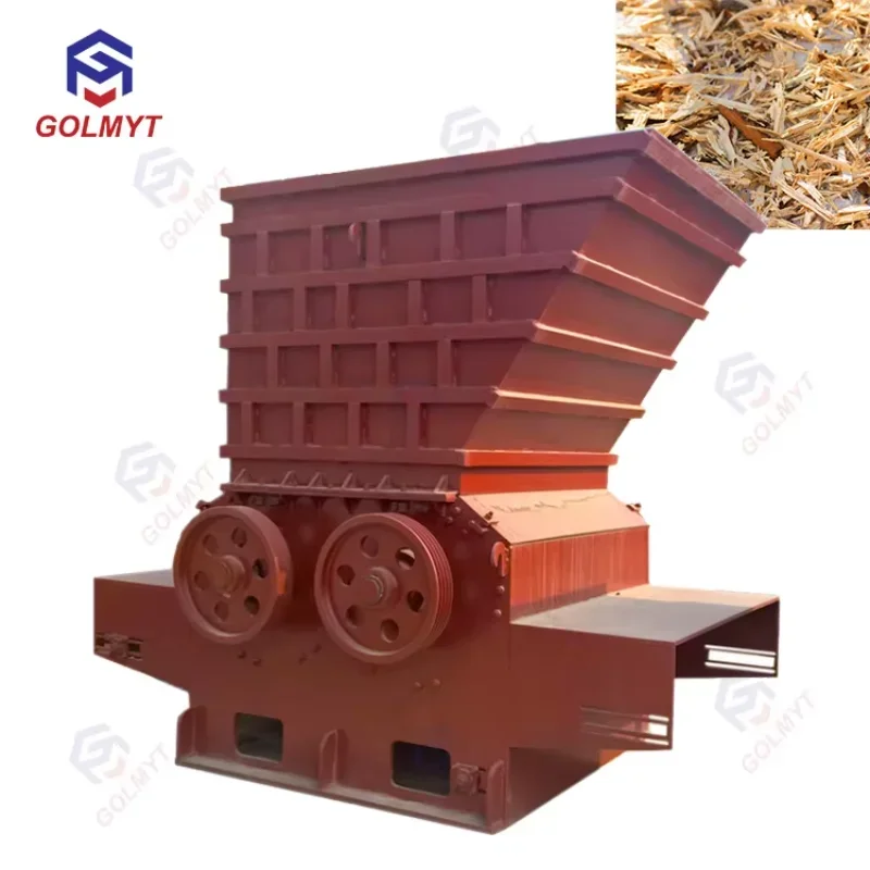 Excellent Wood Pallet Shredder Bamboo Charcoal  Tree Root Crusher