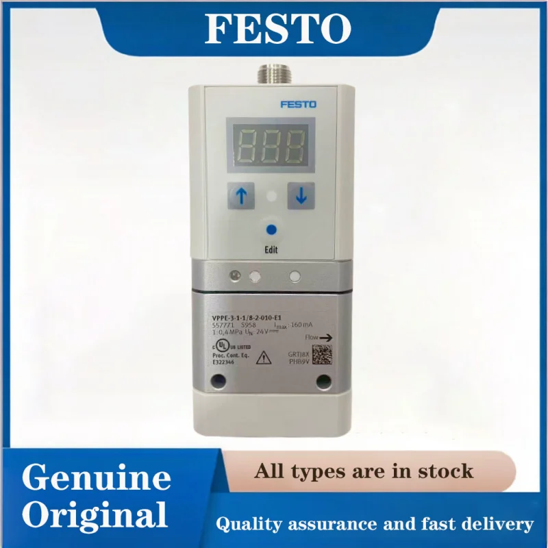 FESTO Proportional-pressure regulator 557771-VPPE-3-1-1/8-2-010-E1 Pneumatic components suitable for mechanical esting equipment