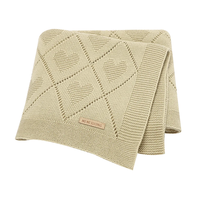 Baby decken super weich versch achtelte Säuglings babys Jungen Mädchen Baumwolle stricken Schlaf decken bezüge für Kinderwagen 90*70cm Kinder Wurf matten