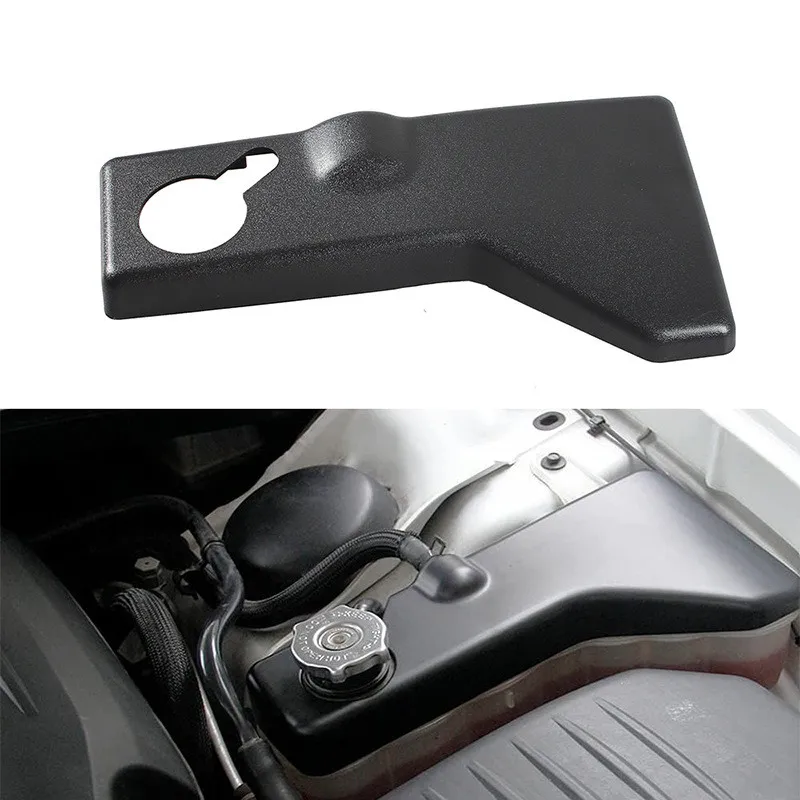 Black Matte Coolant Tank Cover Trim for Dodge Challenger Charger Chrysler 300/300c 2011-2021