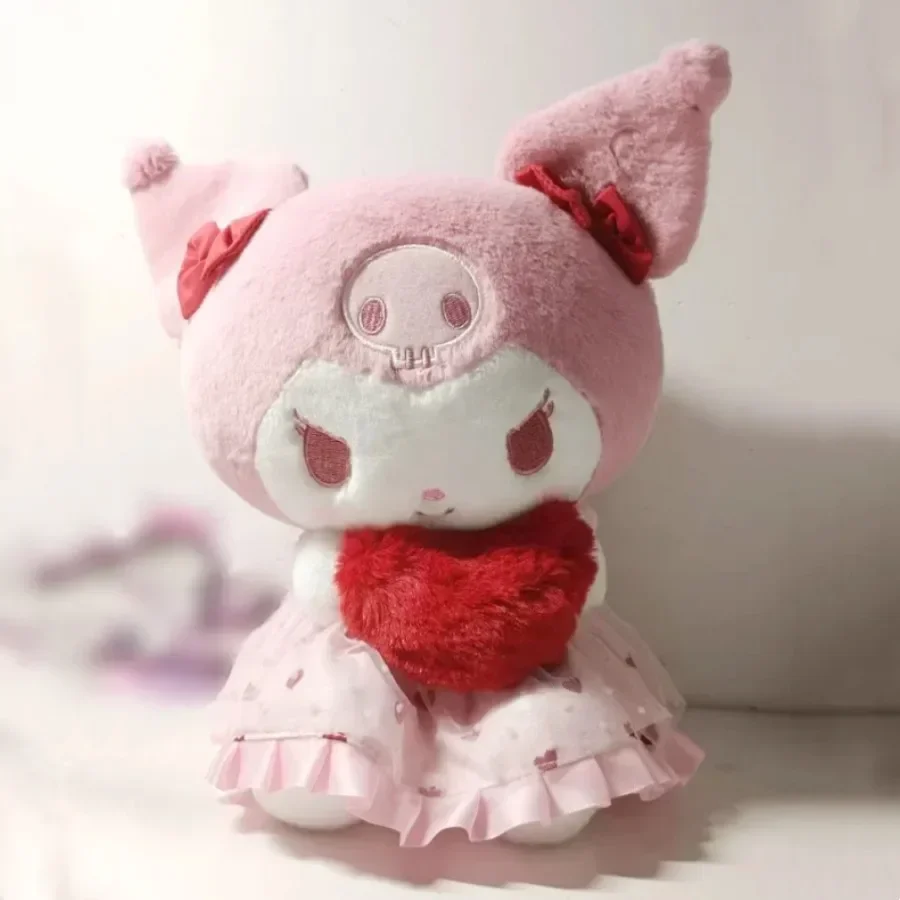 

Аниме Sanrioed Kitty Kuromi Cinnamoroll плюшевые куклы комната подушка с орнаментом Kawaii игрушка девочка детский день рождения любовь подарок Валентин