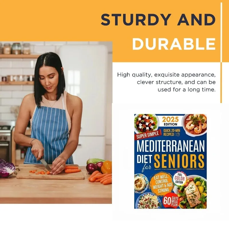 Super Simple Mediterranean Diet Cookbook for Seniors: Eat Healthy, Support Longevity & Control Weight