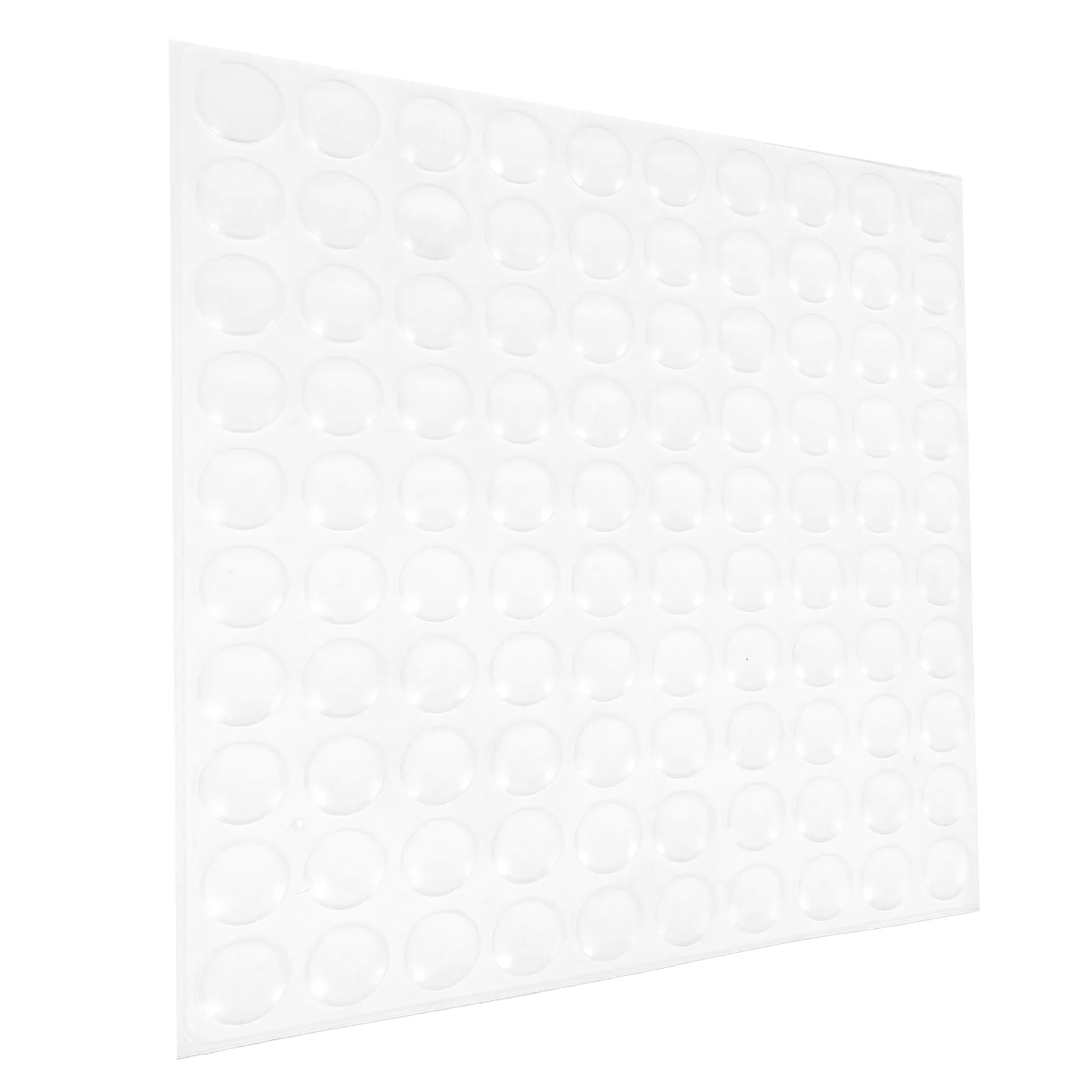 

100 Pieces 10x2mm Cabinet Door Bumpers Clear Silicone Pads Anti Collision Silent Furniture Protectors Kitchen Stoppers Drawer