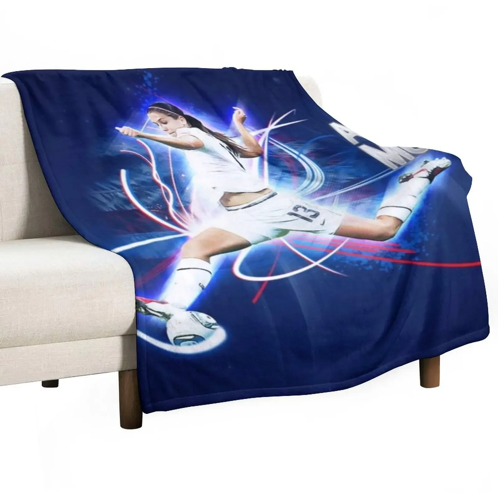 

alex morgan -007 Throw Blanket Thermals For Travel Polar manga Stuffeds Blankets