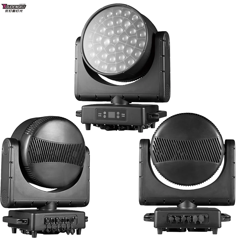 4 pieces Outdoor bee eyes LED Beam & Wash Fixture 37*40w led zoom moving head beam dj stage light