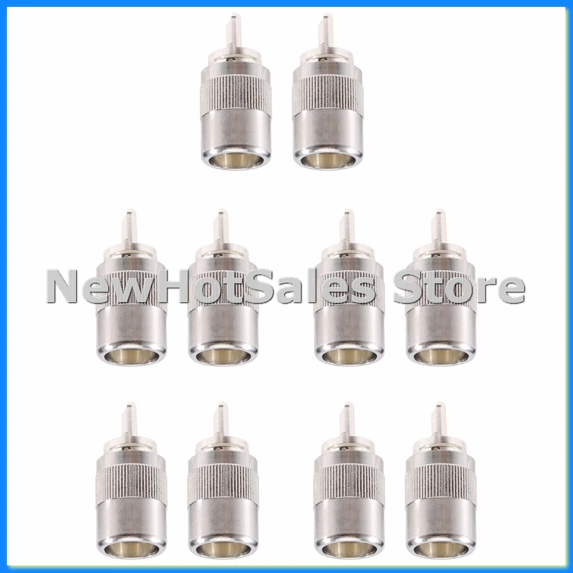 10Pcs Connector Uhf…