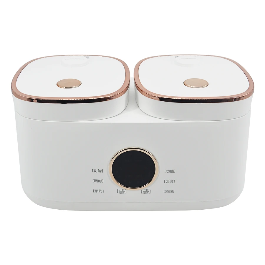 

Intelligent Double Bowl 800w 2l Double Pot Price Automatic Smart Small Multifunction Digital Mini Electric Rice Cooker